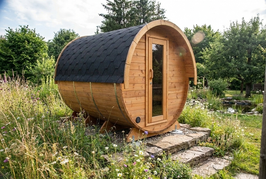 Fasssauna Core — Deine Premium Outdoor Sauna