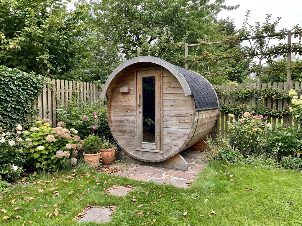 Fasssauna Core — Deine Premium Outdoor Sauna